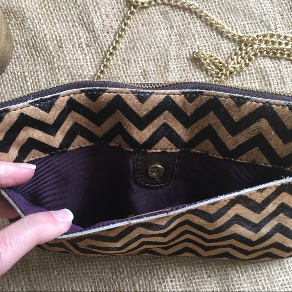 Monserat De Lucca Calf Hair Wristlet Shoulder Bag - Picture 3 of 12